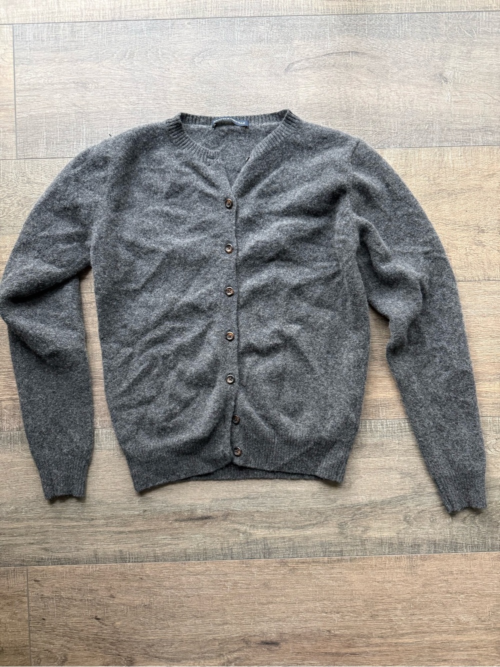 Brandy Melville Grey Italian Wool Cardigan